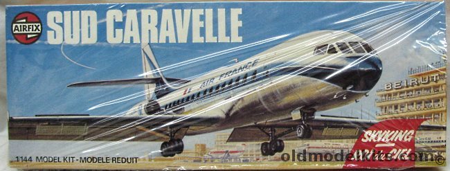 Airfix 1/144 Sud Caravelle Air France - Skyking Issue, 03177-8 plastic model kit